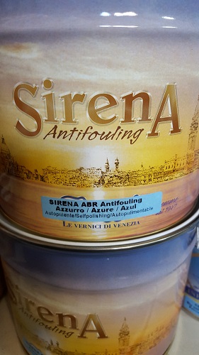 sirena antivegetativa autolevigante